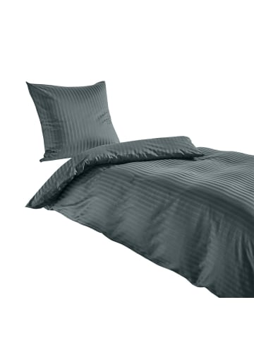 Traumschlaf Bettwäsche Stripe in anthrazit