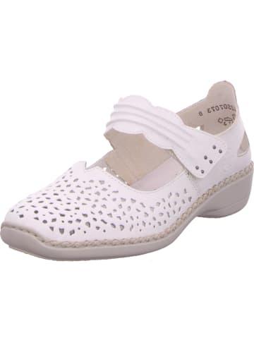 rieker Slipper in weiß