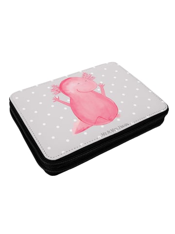 Mr. & Mrs. Panda Etui Axolotl Hurra ohne Spruch in Grau Pastell