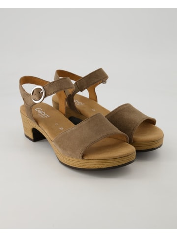 Gabor Comfort Plateau Sandalen in Braun