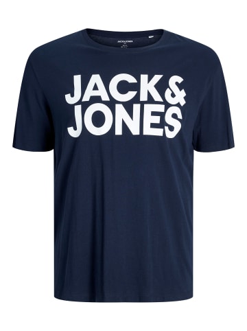JACK & JONES PLUS T-shirt in Navy Blazer 2