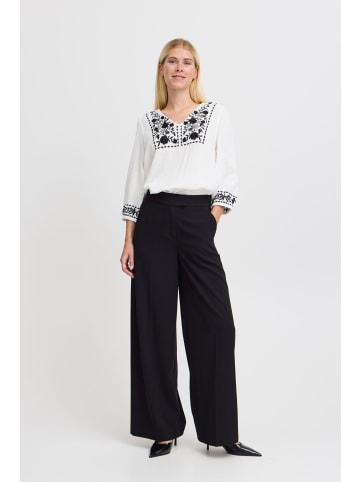 b. young BYICOLET VNECK BLOUSE - regular fit in Black Mix