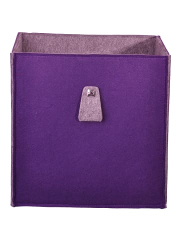 Phoenix Group AG  Aufbewahrungsbox "Atlanta" in Purple -  (B)34 x (H)34 x (T)34cm