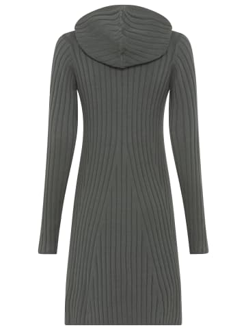 Kangaroos Strickkleid in graugrün