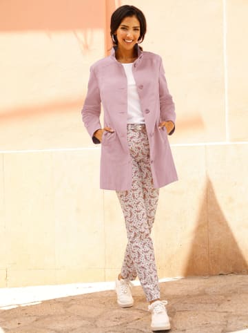 Sieh an! Longjacke in hortensie