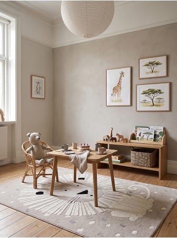 KADIMA DESIGN Teppich Kinderzimmer Kinder-Motiv Kinderzimmer pflegeleicht Spielzimmer in Beige