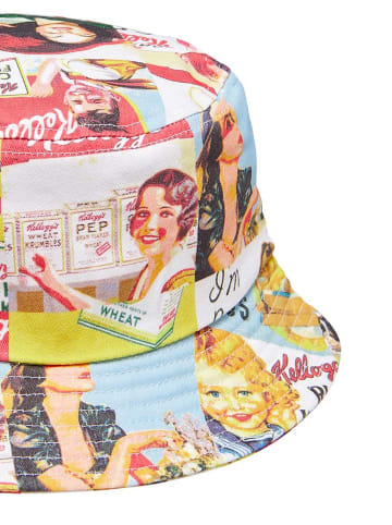 Only&Sons Hut Print Design Sommer Bucket Hat in Gelb