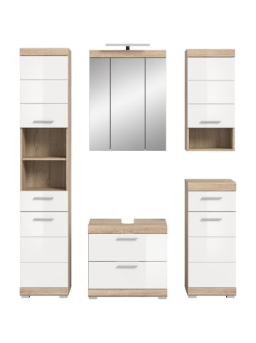 ebuy24 Weiß 164 x 34 cm