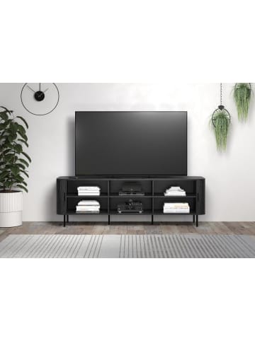 ebuy24 TV Tisch Ronin Schwarz 180 x 45 cm
