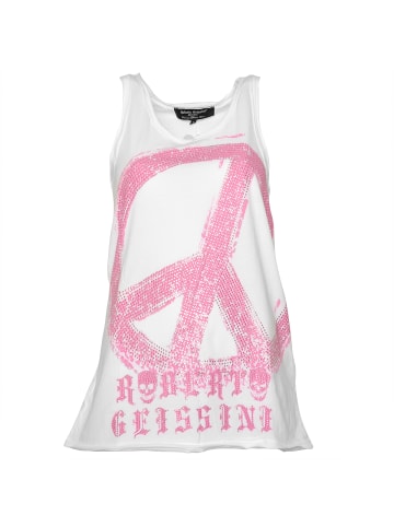 Roberto Geissini Peace Top Weiß