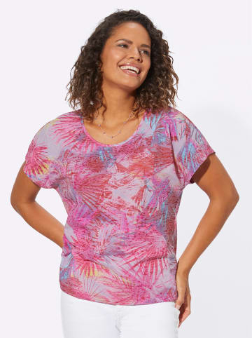 WITT WEIDEN Shirt in fuchsia-aqua-bedruckt