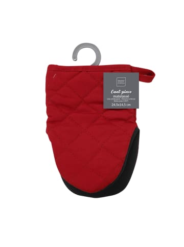 Douceur d’Intérieur Ofenhandschuh mit Neoprengriff in Rot, 24,5 x 14,5 cm