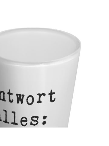 Mr. & Mrs. Panda Schnapsglas Spruch Schnapsglas Moment mit Spruch in Transparent