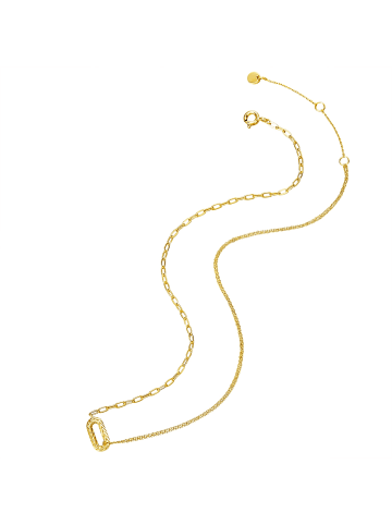 Lulu & Jane Kette aus Messing in gelbgold