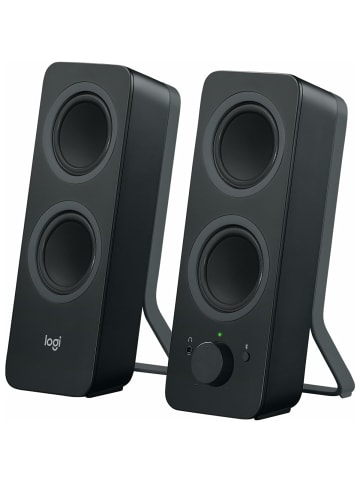 Logitech Bluetooth-Lautsprecher Z207 mit umfassendem Klangspektrum in Schwarz