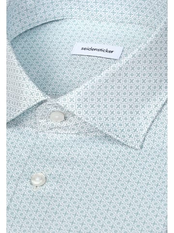 Seidensticker Business Hemd Slim in Grün