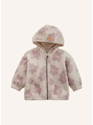 Hessnatur Fleece Jacke in pastell lavendel