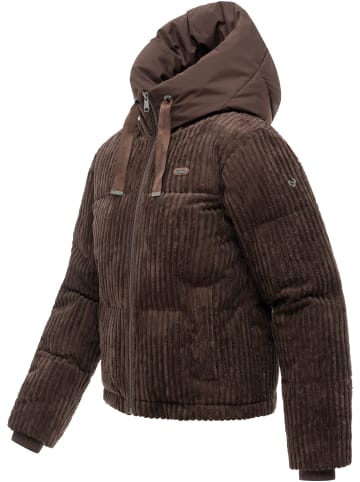 ragwear Cordjacke Riella Cordy Y in Dark Choco