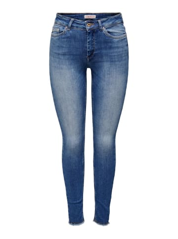 ONLY Jeans ONLBLUSH MID SK REA1319 skinny in Blau