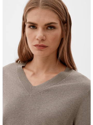 s.Oliver Pullover langarm in Braun