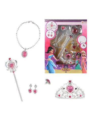 Toi-Toys Schmuckset Prinzessin Tiara Kostüm 3 Jahre