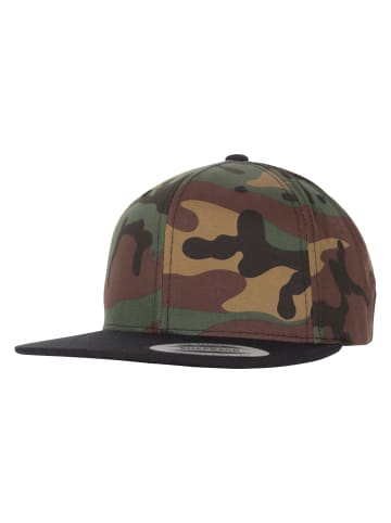  Flexfit Snapback in green camo/black