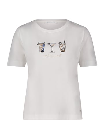 BETTY & CO Casual-Shirt mit Print in Patch Cream/Brown