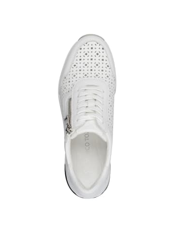 Marco Tozzi Sneaker in WHITE