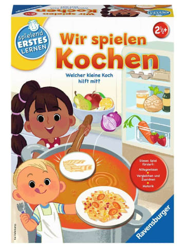 Ravensburger Lernspiel Wir spielen Kochen - Kinderspiel ab 2,5 Jahre Ab 2,5 Jahre in bunt