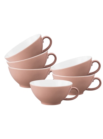 Seltmann Weiden 6er Set Teetassen Life Fashion in 140 ml in Posh Rose