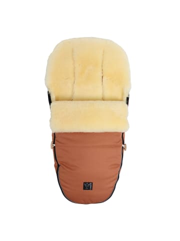 Kaiser Naturfellprodukte Lammfell - Kinderwagen Fußsack Love the Nature coral gold
