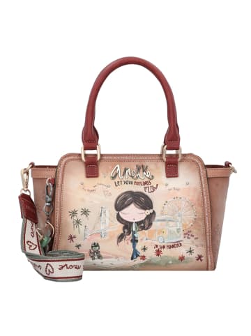 Anekke Peace & Love Handtasche 32 cm in mehrfarbig