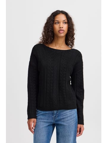 ICHI Strickpullover IHLIYANNA Regular fit in Black