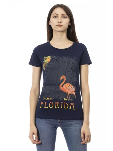 Trussardi Action Blau Baumwolle Damen T-Shirt