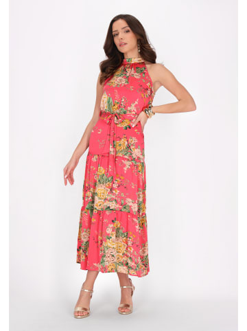 faina Women Dress in pink multicolor