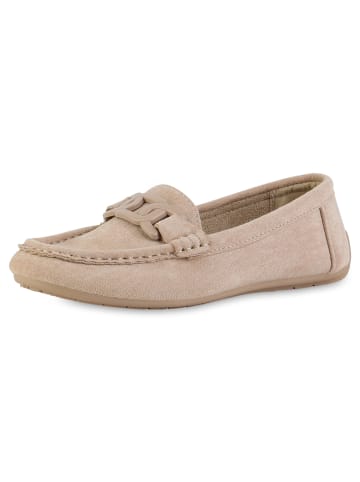 VAN HILL Mokassins Emily in Beige