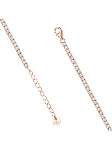 Glanzstücke München Armband aus Sterling Silber mit Zirkonia in roségold