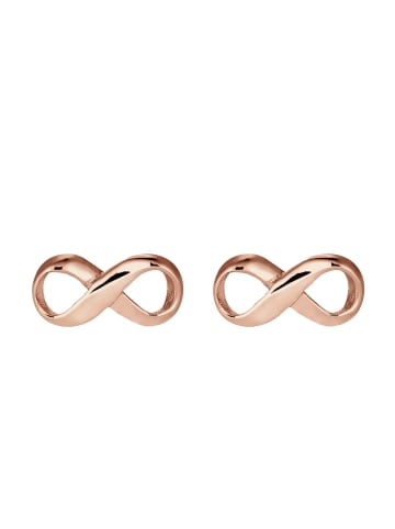 Elli Ohrringe 925 Sterling Silber Infinity in Rosegold