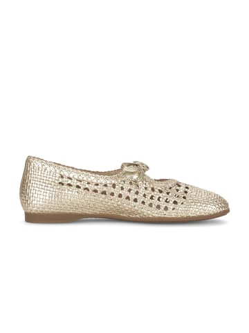 Gabor Elegante Ballerinas in gold