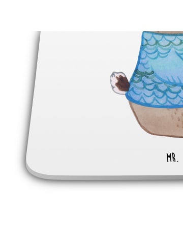 Mr. & Mrs. Panda Untersetzer für Gläser Fische Astrologie ohne S... in Weiß