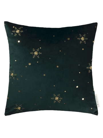 Tom Tailor Zierkissenhülle WEIHNACHTSKISSEN in Dunkelgrün