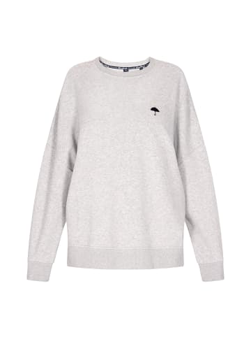 Schmuddelwedda Damen Sweatshirt in Grau Melange