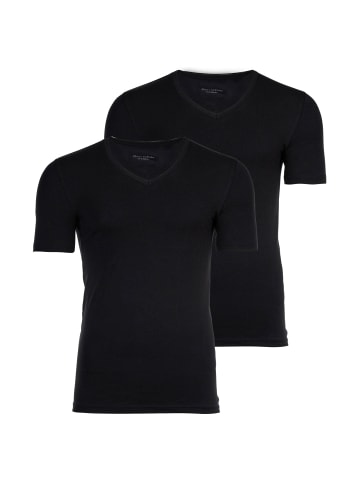 Marc O'Polo T-Shirt 2er Pack in Schwarz