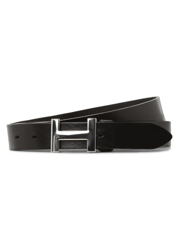 Vanzetti Ledergürtel in schwarz - 0001