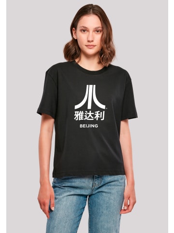 F4NT4STIC Tee Atari Beijing Retro Arcade Games in schwarz