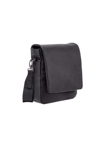 Strellson Schultertasche 'Clapton Jeremy in Schwarz 20,00 x 23,00 x 6,00 cm'