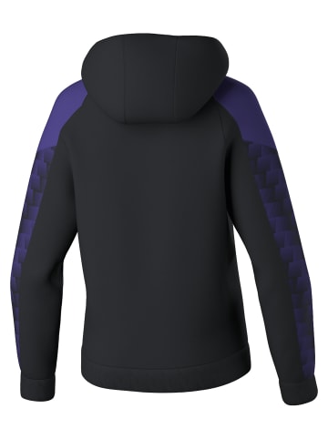 erima Damen Kapuzensweat in schwarz/ultra violet