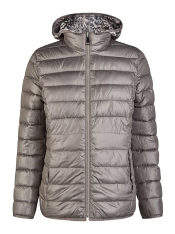 Lebek Wendejacke Down Free ohne Kapuze in Silber