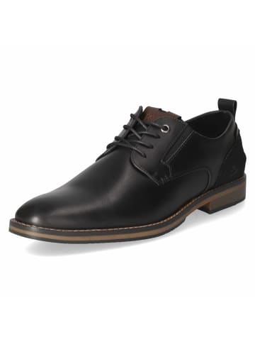 Bullboxer Schnürhalbschuh in black