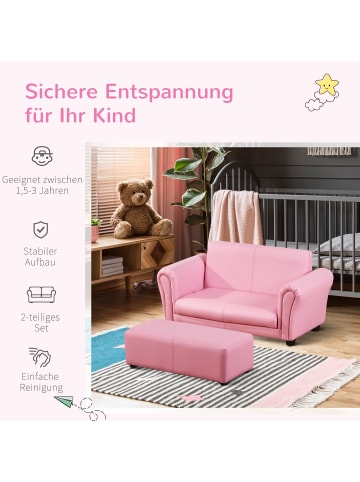 HOMCOM Kindersessel Rosa